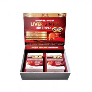 밀크씨슬추출물 비타민 함유 리버 진 알엑스 1300mg X 60캡술 X 2Box 4개월분