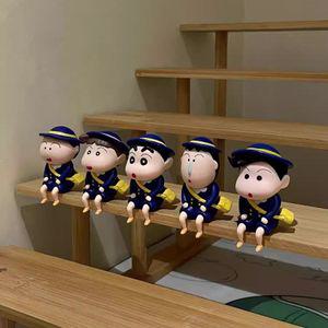 마치보케 짱구 유치원 친구들 마치보우케 맹구 이슬이 철수 훈이 피규어 캐릭터 장식 세트