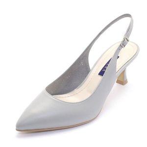 [갤러리아] 세라 여성 수제화 양가죽 펌프스 통굽 슬링백 TJG22003 그레이 6CM
