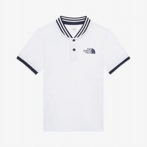 [매장정품] 노스페이스 NORTHFACE 키즈 리튼 반팔 폴로티 NT7PR01S_WHT 1233517