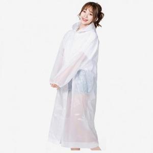 남녀공용 레이니 레인코트 우비 손목밴딩 비옷 (3njQb)