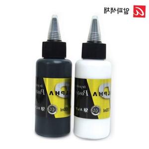 그림물감 골드 포스터칼라 100ml 낱색 흰색 검정 튜브형 디자인물감