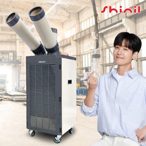 신일 실외기 없는 코끼리 이동식에어컨 산업용 공업용 업소용 야외 주방 물류창고 2구 SMA-PC3900G