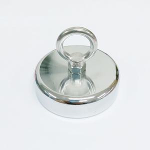 초강력 자석홀더 고리자석 지름70mm X 두께20mm M8 아이볼트 304 포함
