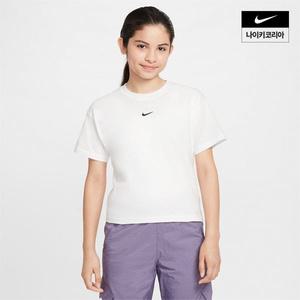 [매장정품] 나이키 NIKE NSW 에센셜 주니어여아 티셔츠 FZ5559-100 1303118