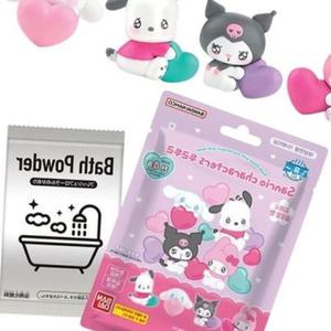 효경리테 산리오 캐릭터즈 가루 입욕제 랜덤피규어 2P 목용용품