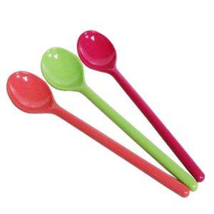 [기타]멜라민 롱 티스푼 커트러리 디저트 스푼 18.5cm 1P (WFHQKPK)