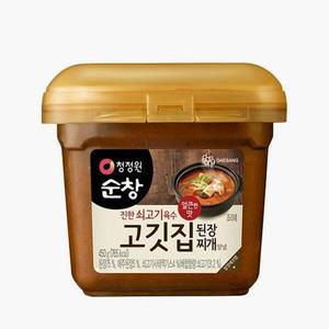 청정원 순창 바로찌개 고깃집 된장450g