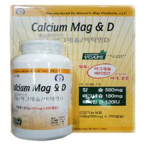 [CO(건강식품(영양제))]네츄럴라이프 칼슘/마그네슘/비타민D 893MG X 324캡슐