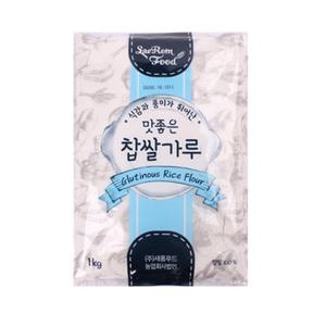 새롬푸드 국산 건식 찹쌀가루 1kg