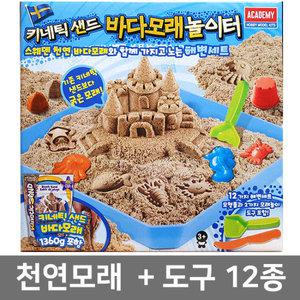 키네틱샌드 바다모래 해변놀이터세트 (도구+모래)