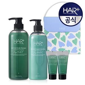 오프레시 지성 두피 샴푸 쿨 케어 선물세트 (탈모완화기능성)