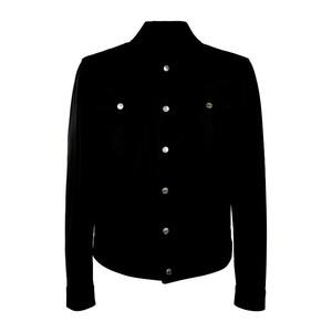 단 진 가죽재킷 S74AM1351.SY1491 900 BLACK