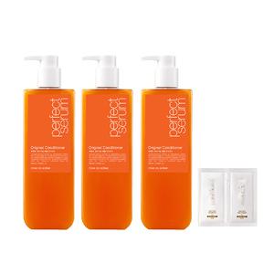 미쟝센 퍼펙트 세럼 컨디셔너 오리지널, 680ml, 3개 + (살롱10 샴푸, 6ml, 손상+트리트먼트, 6ml, 손상), 1개