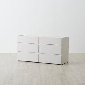 한샘 호텔침대 세레네차콜 서랍장 3단 와이드 1400 [매장가구]
