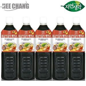 희창 자연생각 복숭아홍차 980ml x 5개 / 액상 아이스티 음료 복숭아 음료 베이스