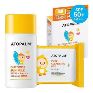 [XBF56N19]아토팜 야외놀이 선밀크 SPF50 PA 기획세트