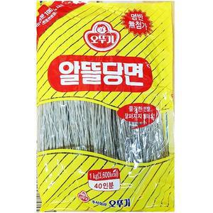 [XB86LK11]당면 알뜰 오뚜기 1kg 고구마 전분 잡채 찰당면