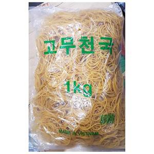 [XBHL7351]매장 고무줄 5cm 천국 1kg x4개 고무 일회용