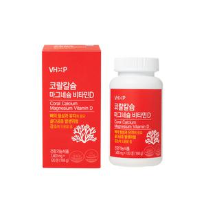 플러스엑스팜 코랄칼슘 마그네슘 비타민D 1,550mg x 120정