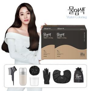 씨드비 프리미엄 물염색 미리주문 더블패키지 프리미엄 염색제 4