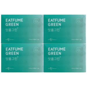 잇퓸 입냄새 구강 청결제 세정제 구취 제거제 먹는 가글 캡슐 그린 130mg x 24캡슐 4개 / 써클