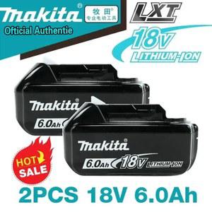 마키타 정품 교체용 리튬 배터리, 18V, 9Ah, 6Ah, 5Ah, 3Ah, BL1830B, BL1850B, BL1850, BL1840, BL1860, BL1815