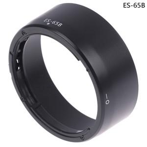 완벽호환 캐논 EOS R RP R5 R6 용 카메라 렌즈 후드 ES-65B 썬 쉐이드 케이스, RF 50mm F1.8 STM 43mm 직경
