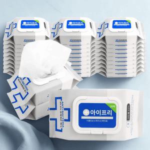 소독용에탄올 살균 손소독제 소독티슈 아이프리 30매x30팩