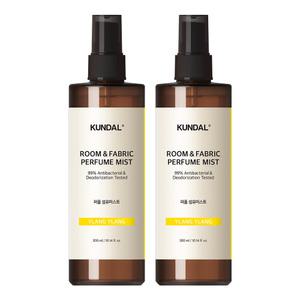 쿤달 퍼퓸 룸 앤 패브릭 섬유탈취제 일랑일랑 300ml 2개