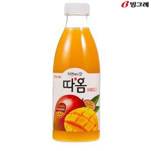 빙그레 따옴 애플망고 주스730ml(1입) 냉장주스