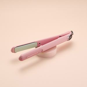 디오비 PL 러블리핑크 판고데기 곱슬머리 앞머리볼륨 프리볼트 전문가용 고데기 매직기