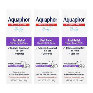 Aquaphor 아쿠아퍼 베이비 힐링 페이스트 기저귀 크림 99g 3팩