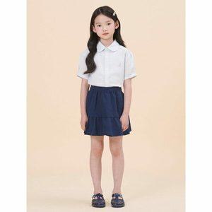 [빈폴키즈] 여아 폴리리넨 클래식 상하 세트  스카이 블루 (BI4465U04Q)