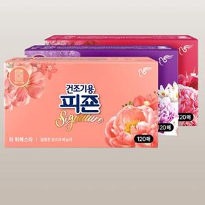 건조기용 드라이시트 시그니처 120매 (플라워)