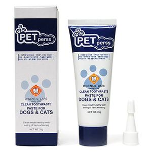 펫퍼스 닥터 덴탈 바르는 치약 70g/강아지/애견/구강/입냄새/펫/청결/치석/구취/제거/치아/관리/반려견
