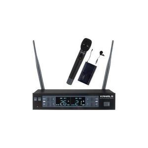 MW-620 카날스 무선마이크 2채널 교회 강의 보컬 무선마이크