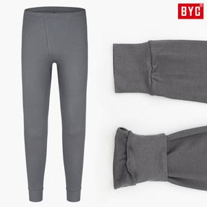 BYC 남자내복바지120 보온내의 큰 겨울 내복바지115 순면 60수