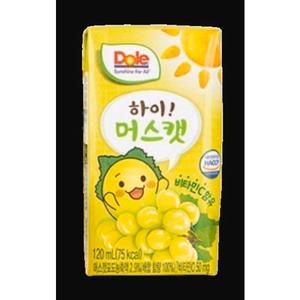 돌 하이 머스켓 음료 120ml 24개