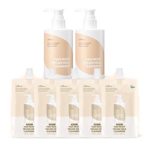 이즈앤트리 참마 클렌징밀크 비건 밀크 클렌저 220ml x 2개 + 리필 100ml X 5