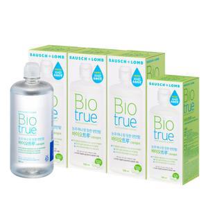 리뉴 바이오트루 500ml x3개 + 300ml 소프트 렌즈 세척액 렌즈세정액