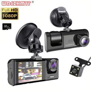 1080P 자동차 Dvr 3 Camra Dash Cam 차량용 카메라 차량 레코더 비디오 전면 및 후면 카메라 W/IR 야간 투