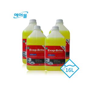 에바브라이트 3.78L 4개 1박스 에어컨 핀 세척제 무료배송