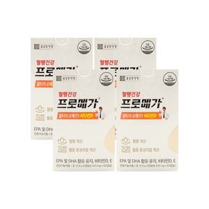 종근당건강 프로메가 알티지 오메가3 비타민D 430mg x 60캡슐 x 4박스 /An