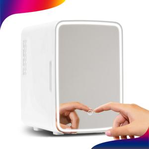 Coms LED 거울 미니 냉온장고 10L 가정용 차량용 휴대용 개인용 화장품 냉장고 컴스마트 AQ010 