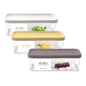 스마트 칸칸적층 보관용기 1L 밀폐용기 소분용 냉장고