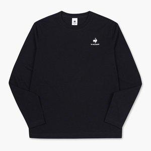 [르꼬끄] 에센셜 면 긴팔티 QP123LRL12-BLK0