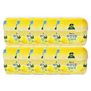 산도깨비 방향제 화장실용 탈취제 레몬향 300g X 10개