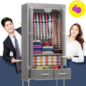 틈새수납 이불보관 먼지커버 옷장 대학생 자취방 패브릭행거