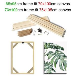 냉장고 자석 프레임65x95 70x100cm 벽 아트 캔버스 프레임 나무 30x40 40x60 50x70 사진 다이아몬드 그림